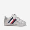 Girls Tommy Hilfiger Sneakers | Baby Girls Striped Velcro Trainers