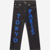 Girls KENZO KIDS Jeans | Kids Tokyo Paris Jeans In Black