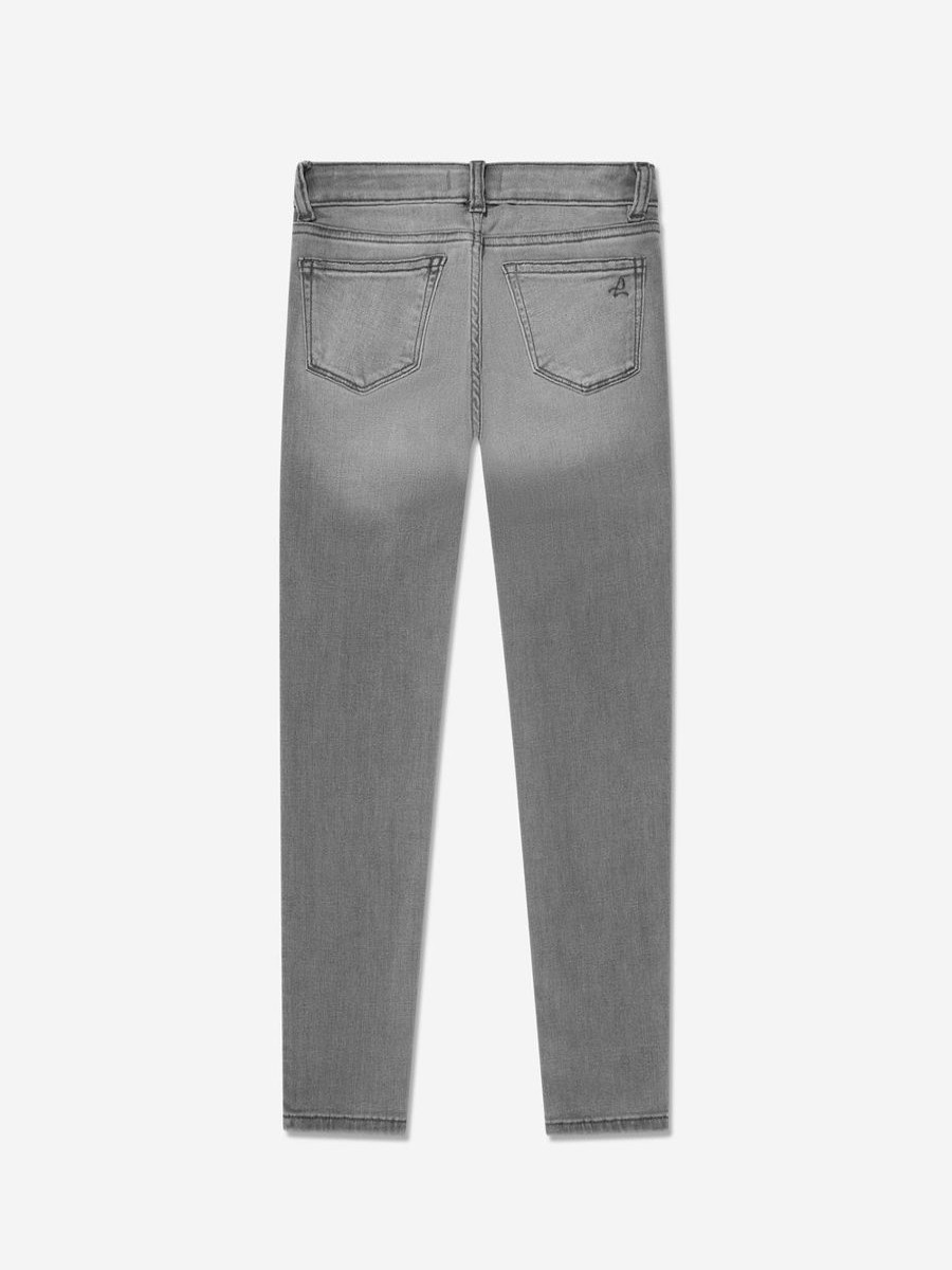 Girls DL1961 Jeans | Girls Chloe Skinny Fit Jeans In Grey