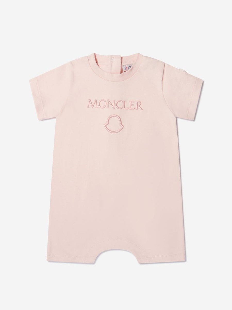 Baby Moncler Enfant Babygrows & Rompers | Baby Unisex Logo Romper