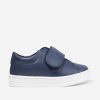 Girls Fendi Kids Sneakers | Kids Leather Logo Trainers In Navy