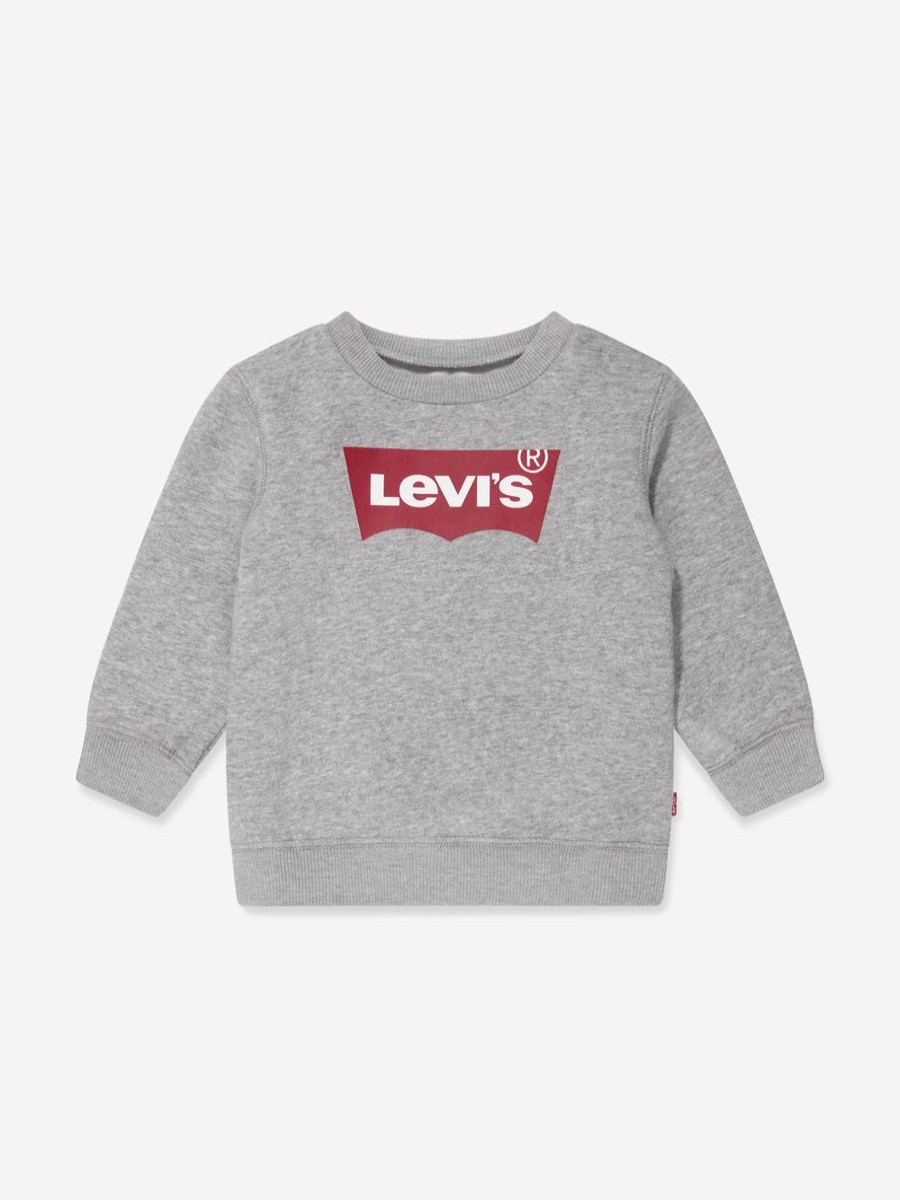 Baby Levi's Kids Wear Sweatshirts & Hoodies | Levi'S Kids Wear - Baby Boys Batwing Logo Sweatshirt | Childsplay Clothing