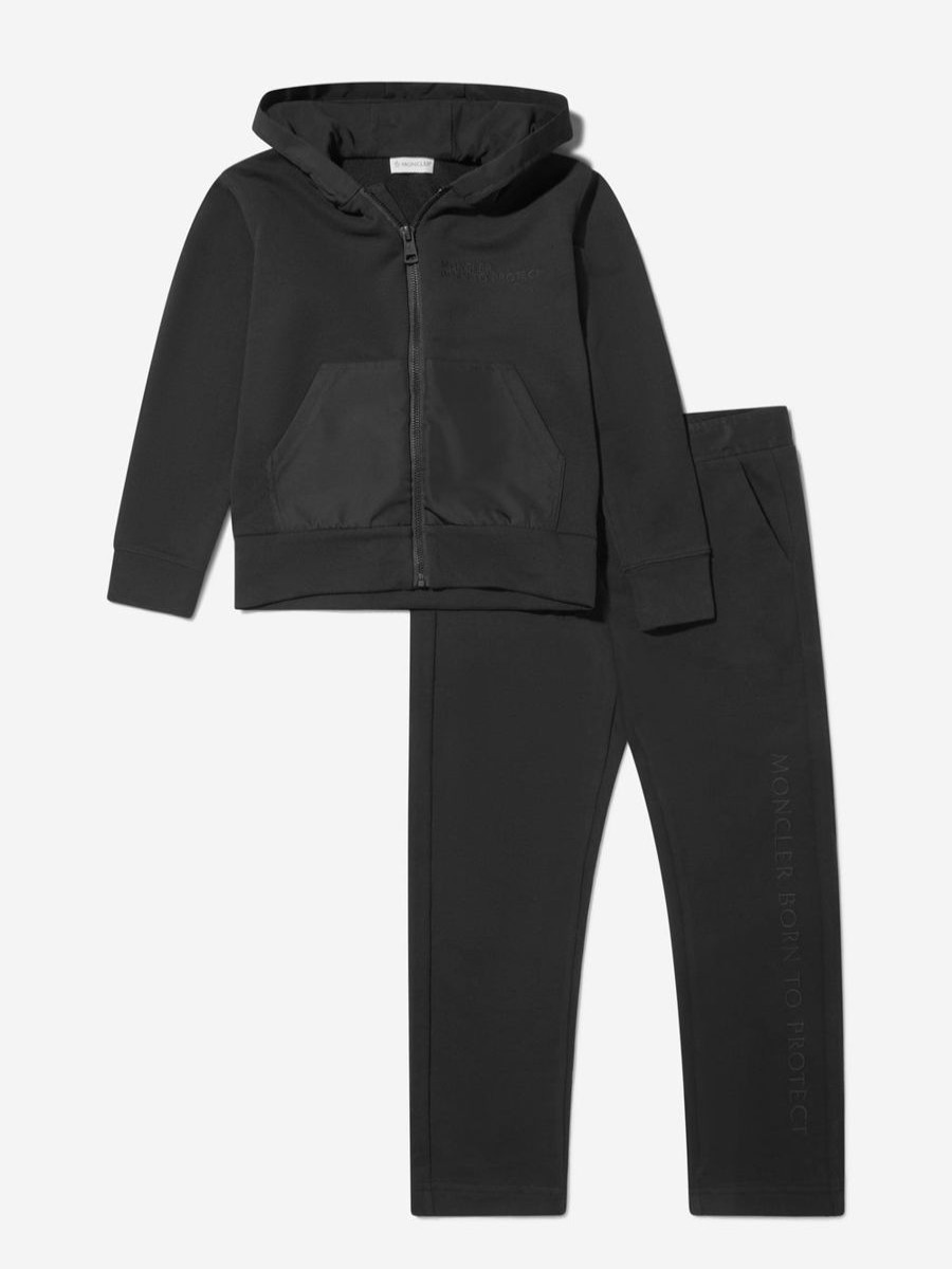 Girls Moncler Enfant Tracksuits | Unisex Logo Tracksuit