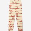 Girls Mini Rodini Leggings | Girls Rope Print Leggings In Yellow