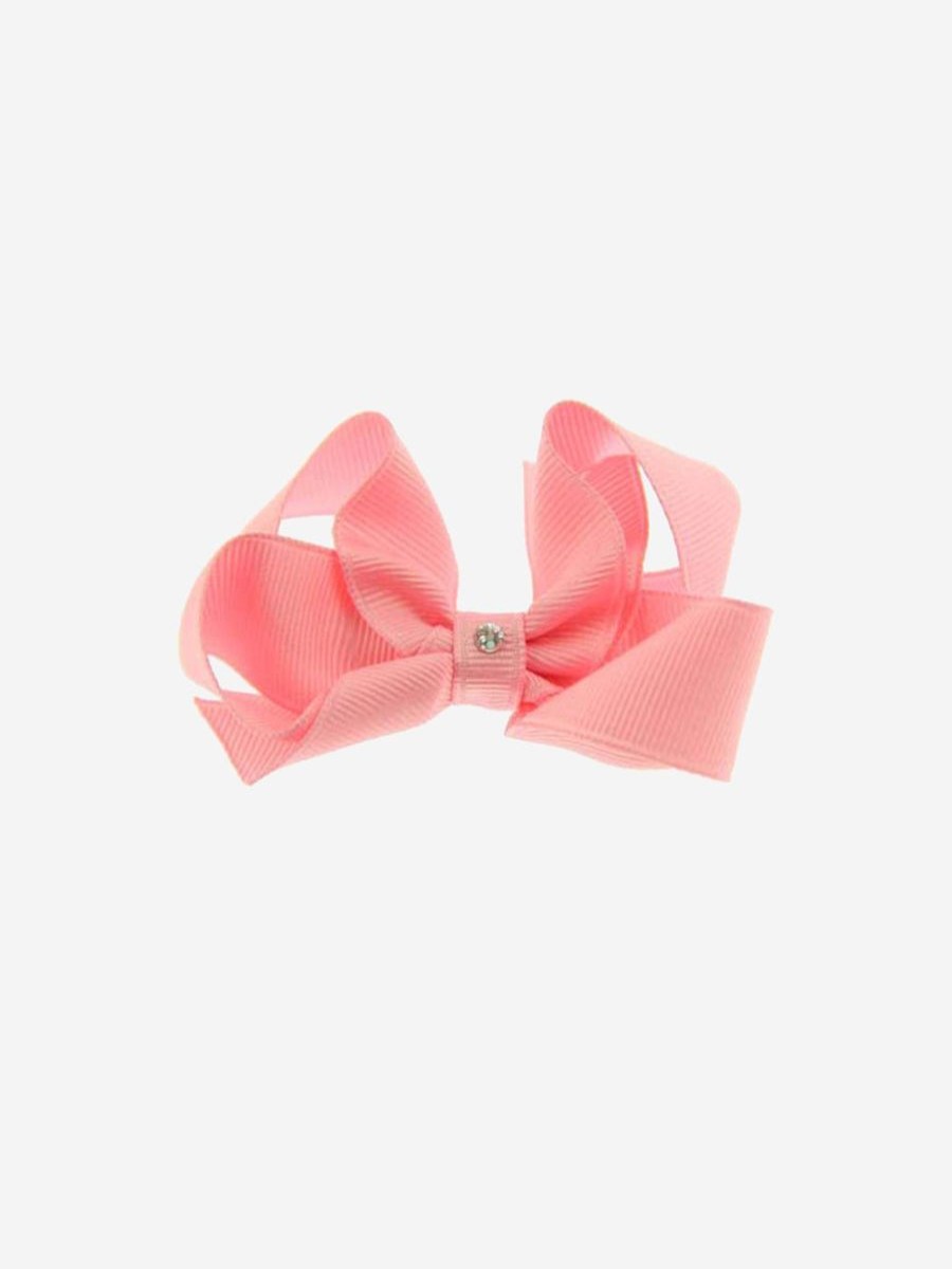 Teen Dotty Daydreams Accessories | Girls Coral Bow Hairclip