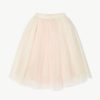 Teen Bonpoint Sweatshirts & Hoodies | Bonpoint - Girls Tulle Panice Maxi Skirt In Pink | Childsplay Clothing