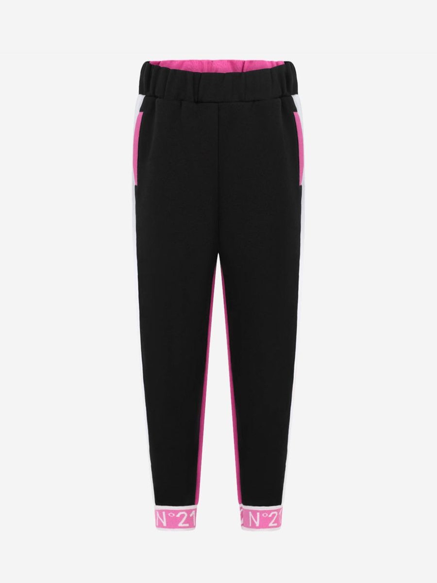 Girls N°21 Trousers | N°21 Girls Logo Sweatpants