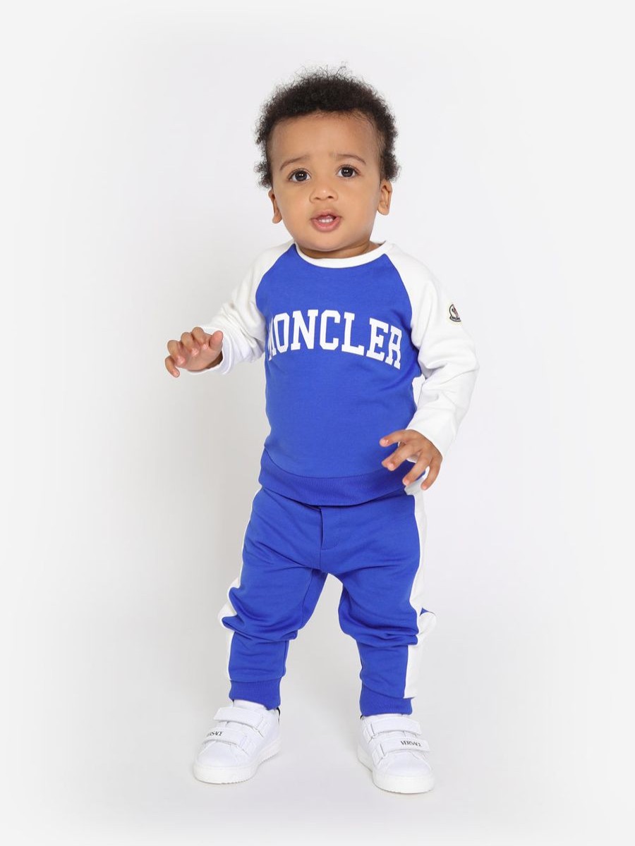 Baby Moncler Enfant Tracksuits | Baby Boys Logo Tracksuit In Blue