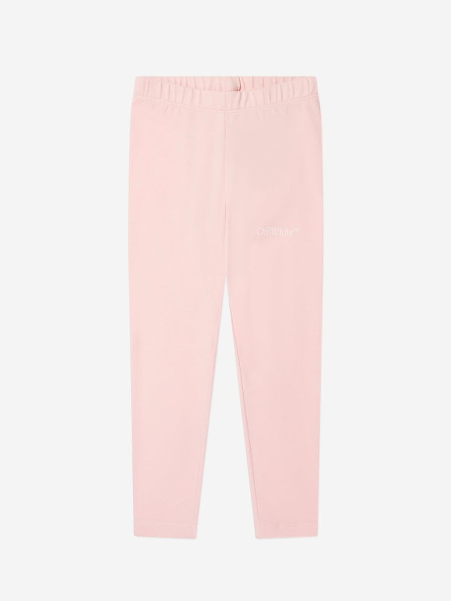 Girls Off-White Leggings | Girls Bookish Diag Leggings In Pink