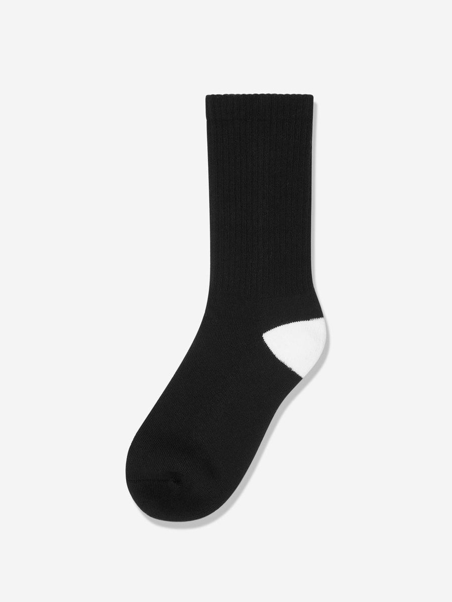 Girls Amiri Socks & Tights | Kids Stacked Bones Socks In Black