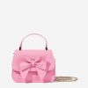 Girls Monnalisa Bags & Backpacks | Girls Bow Handbag In Pink