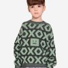 Girls Acne Studios Jumpers & Cardigans | Kids Mini Kozu Jumper In Black