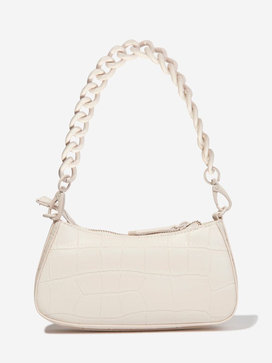 Girls Valentino Bags & Backpacks | Girls Surrey Shoulder Bag In Ivory (31.9Cm)