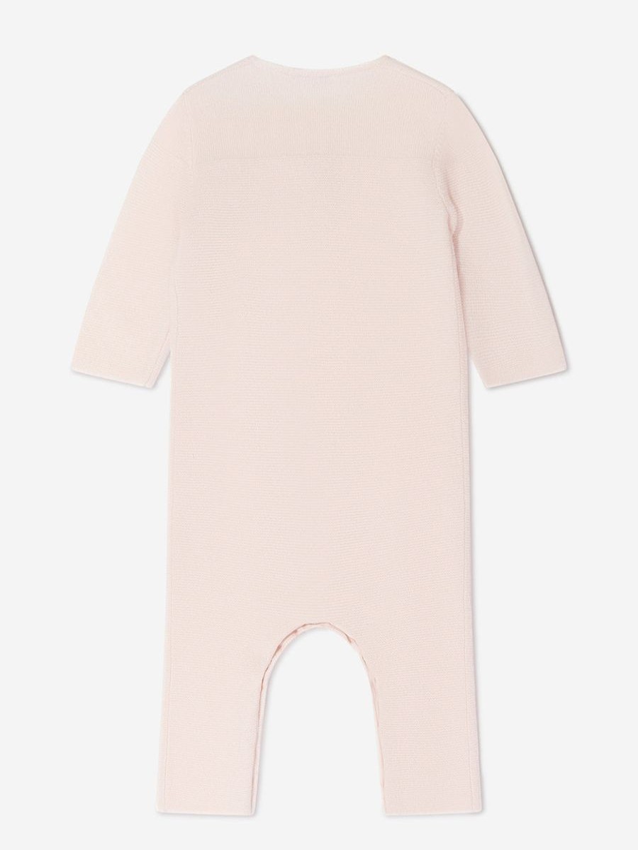 Baby Bonpoint Babygrows & Rompers | Bonpoint - Baby Girls Cashmere Romper | Childsplay Clothing