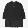 Teen DKNY Dresses | Girls Long Sleeve Milano Dress In Black