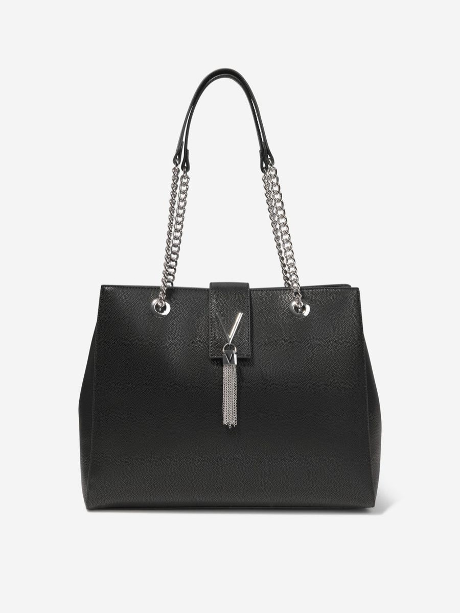 Girls Valentino Bags & Backpacks | Girls Divina Shopping Bag In Black (W: 14Cm)