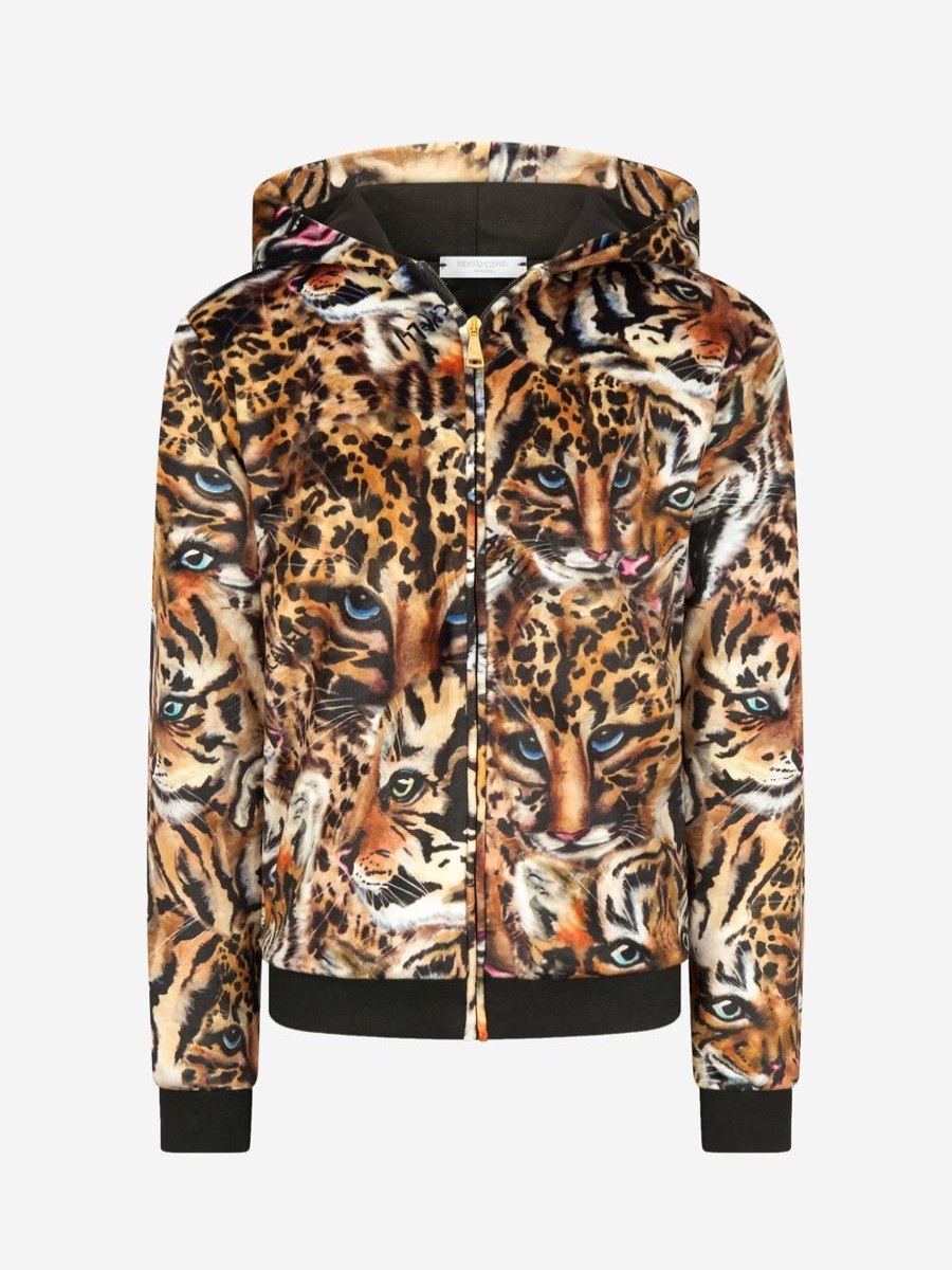 Girls Roberto Cavalli Sweatshirts & Hoodies | Girls Sweat Top