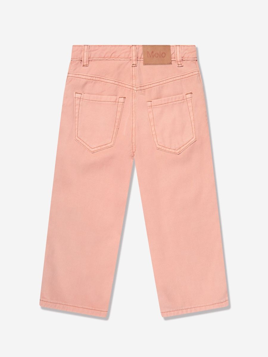 Girls Molo Jeans | Kids Regular Fit Jeans In Pink