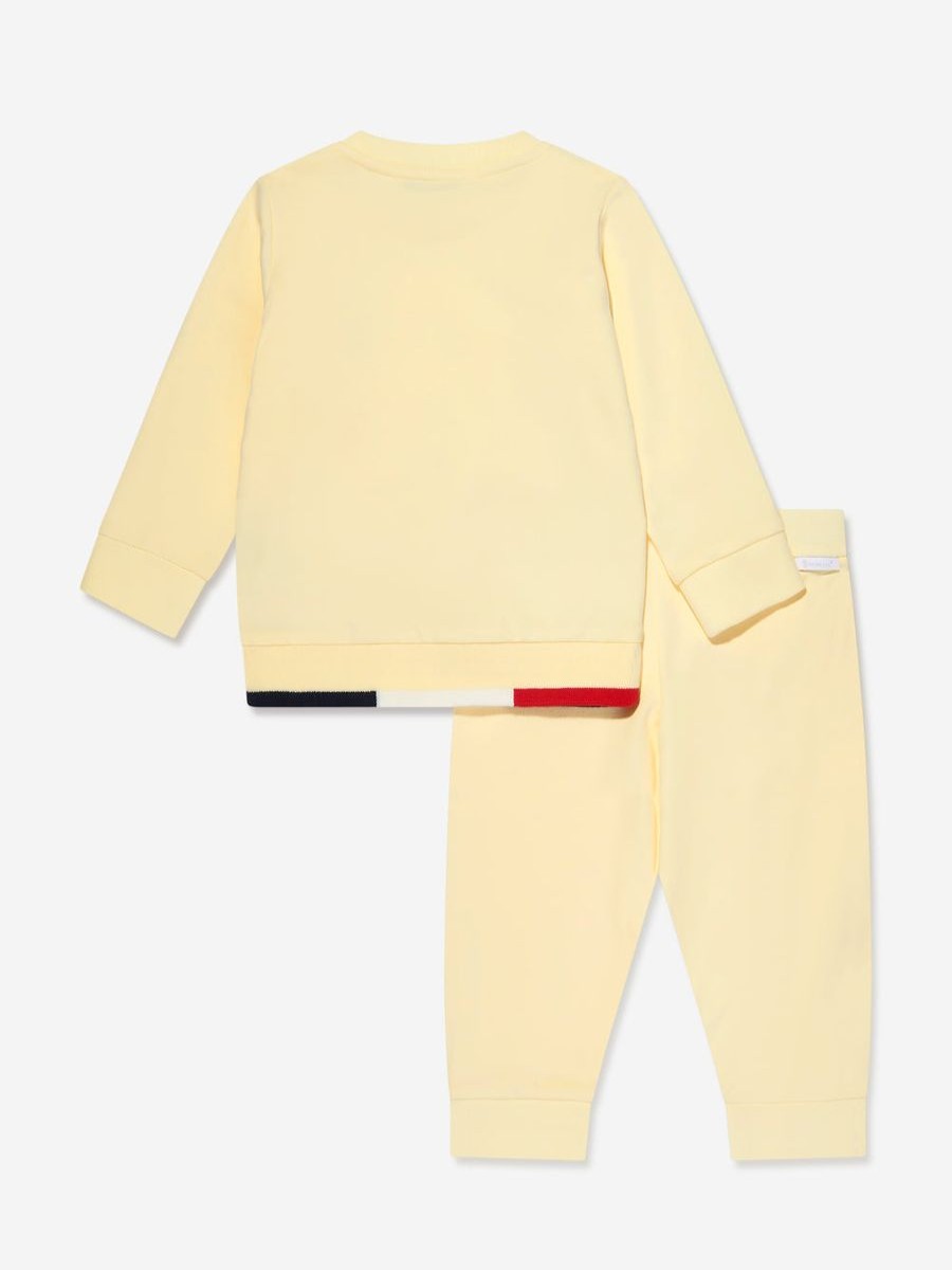 Baby Moncler Enfant Tracksuits | Baby Boys Logo Tracksuit In Yellow