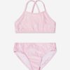 Teen Ralph Lauren Kids Swimwear | Girls Logo Bikini In Pink