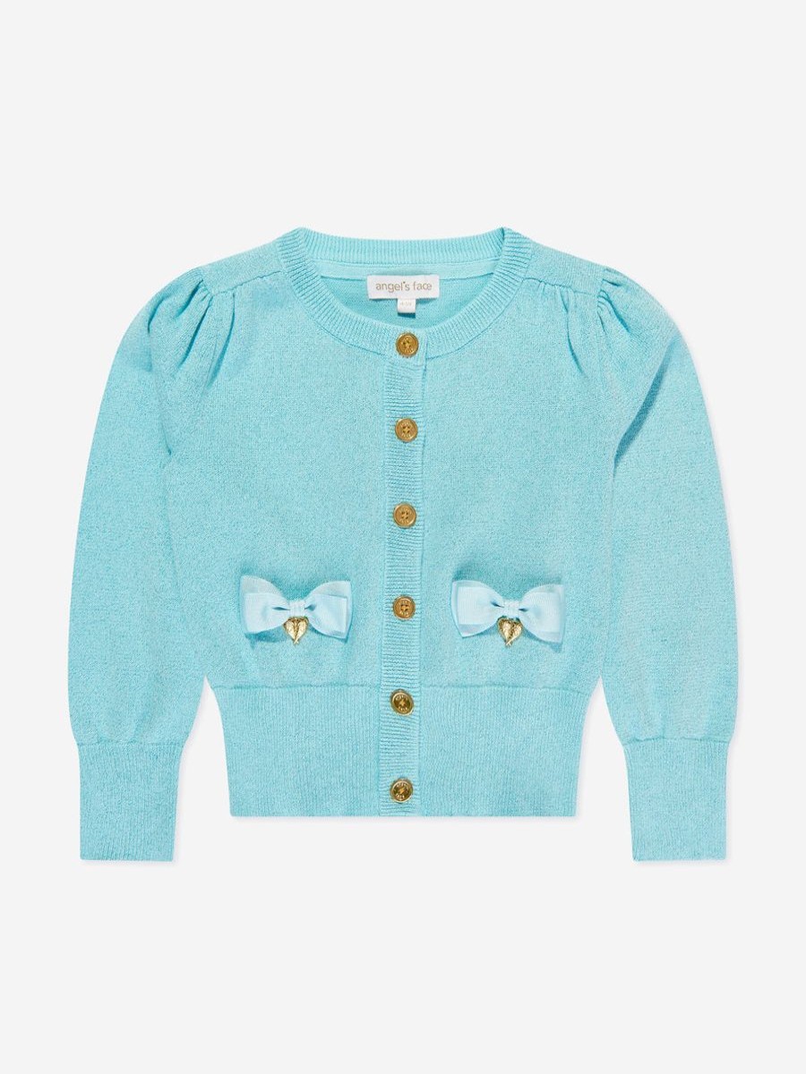 Girls Angels Face Jumpers & Cardigans | Girls Nicolette Cardigan In Blue