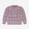 Girls Acne Studios Jumpers & Cardigans | Kids Mini Kozu Jumper In Purple