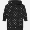 Teen Givenchy Dresses | Girls Hooded 4G Logo Dress In Black