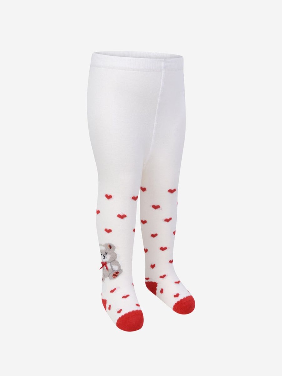 Baby Monnalisa Socks & Tights | Baby Girls & Red Bear Tights