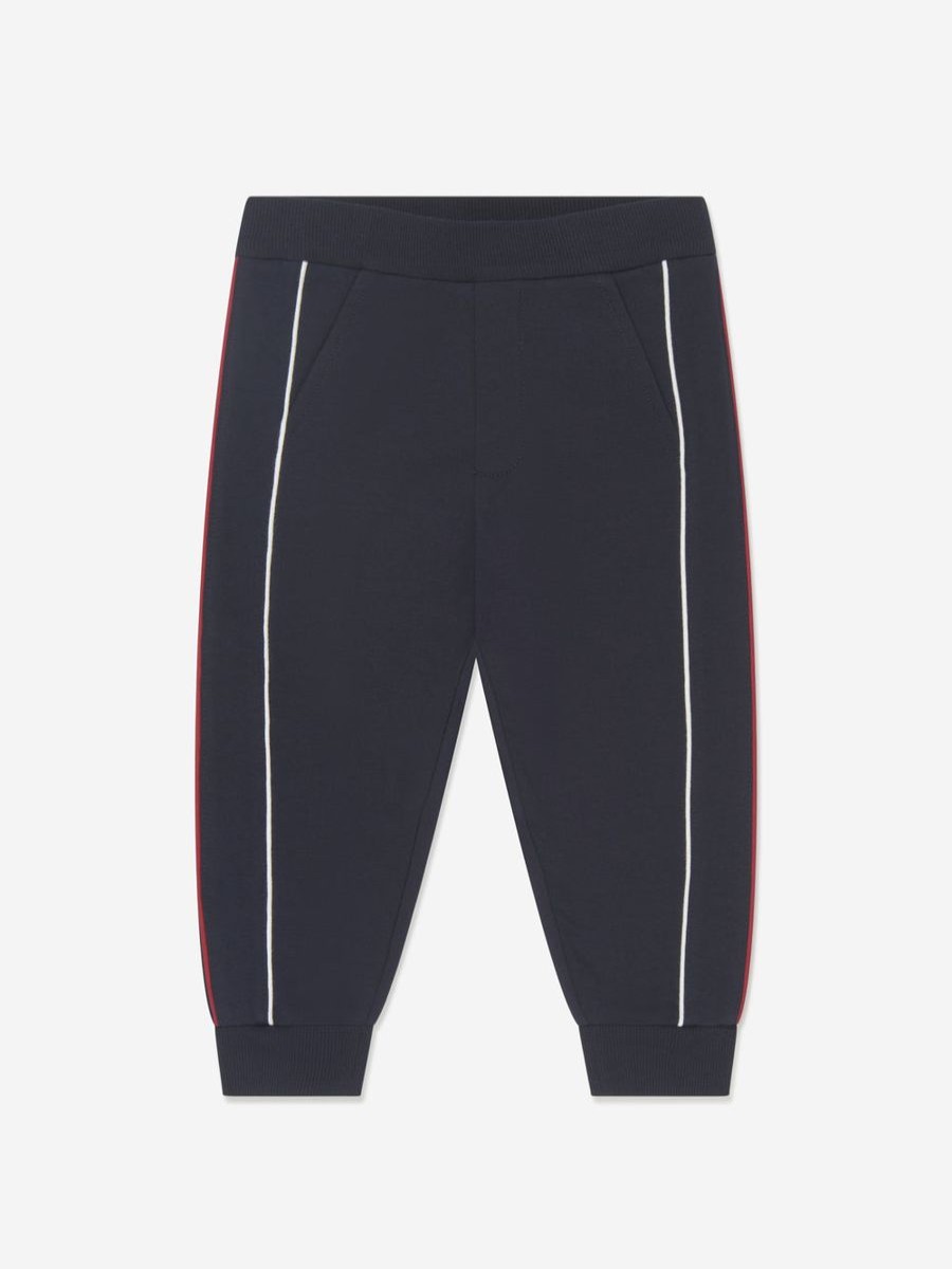 Baby Moncler Enfant Sweatpants | Moncler Enfant - Baby Boys Branded Joggers | Childsplay Clothing