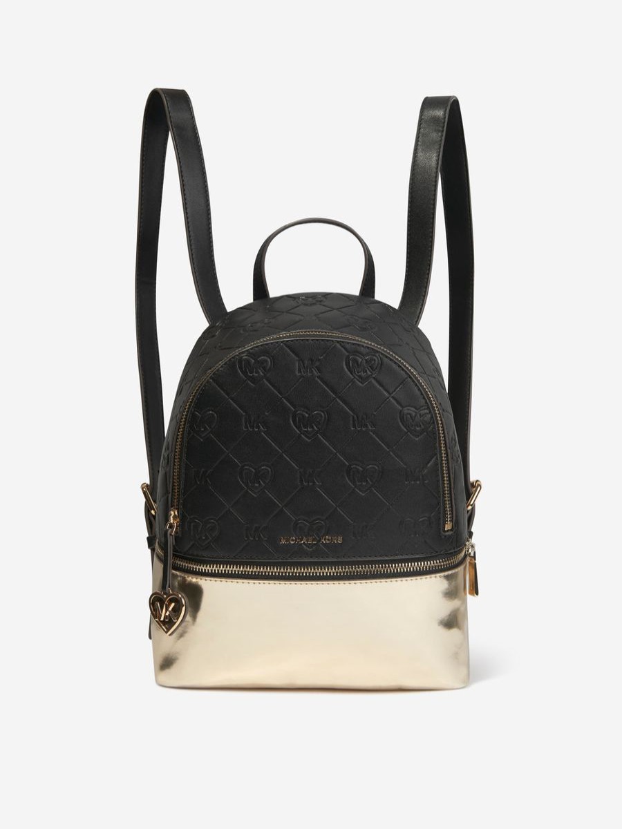 Girls Michael Kors Bags & Backpacks | Girls Logo Rucksack In Black