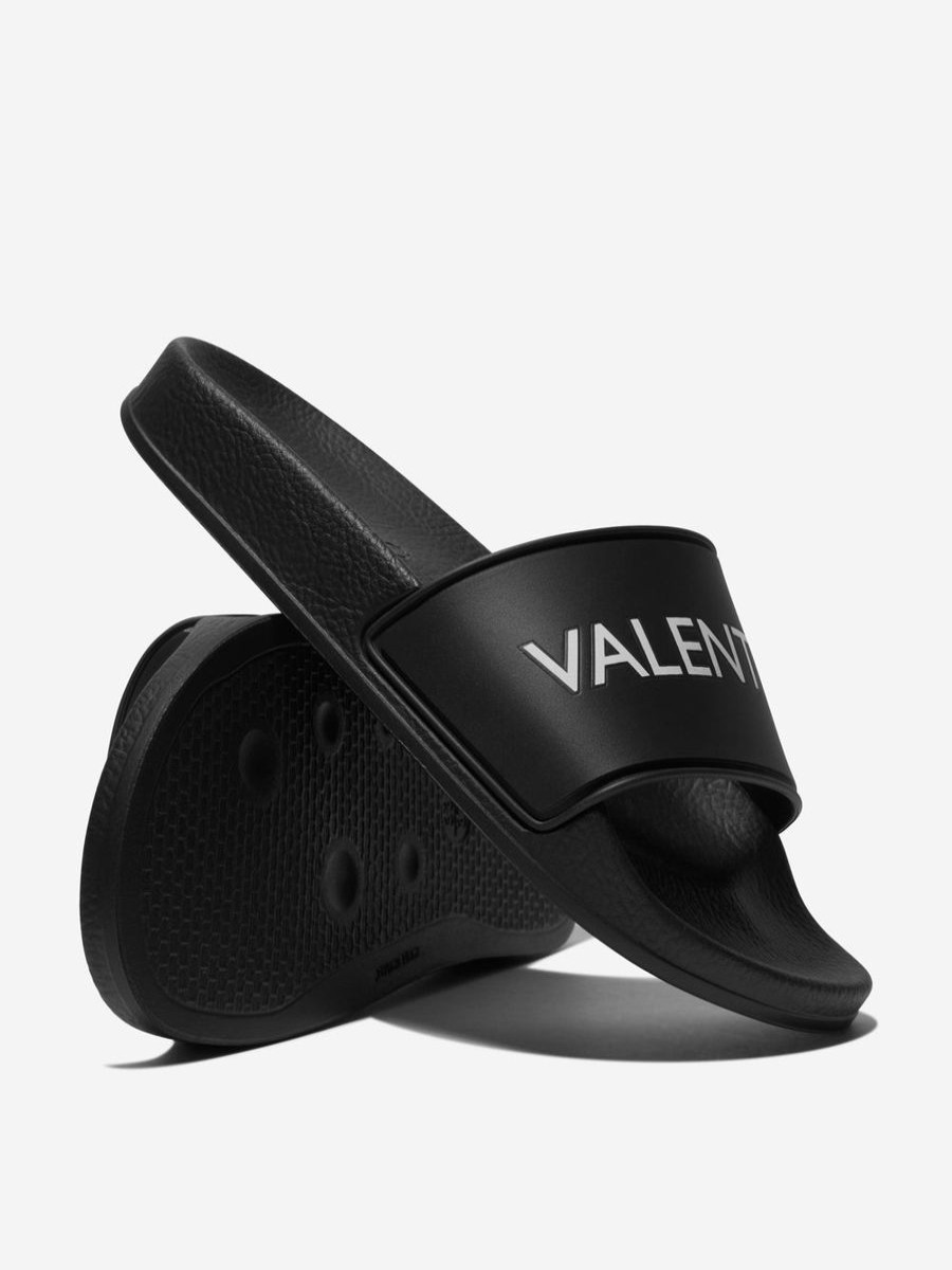 Teen Valentino Footwear | Kids Logo Sliders