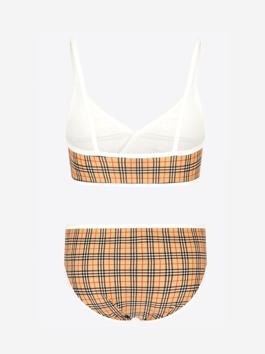 Teen Burberry Kids Sweatshirts & Hoodies | Burberry Kids - Girls Crosby Check Print Bikini | Childsplay Clothing