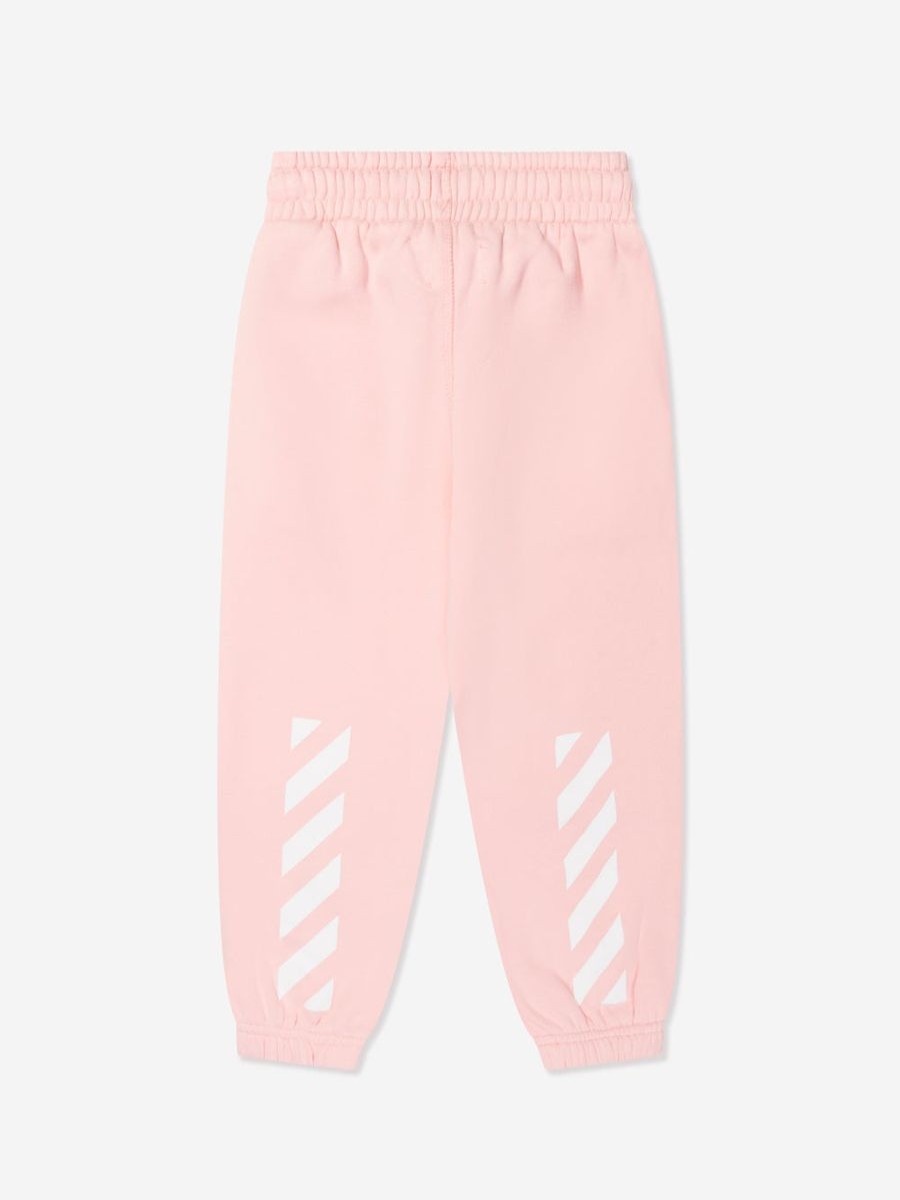 Teen Off-White Shorts | Girls Bookish Diag Joggers In Pink