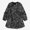 Teen MSGM Dresses | Girls Georgette Dress In Black