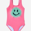 Teen Molo Swimwear | Girls Smiley Face Nika Swimsuit In Pink