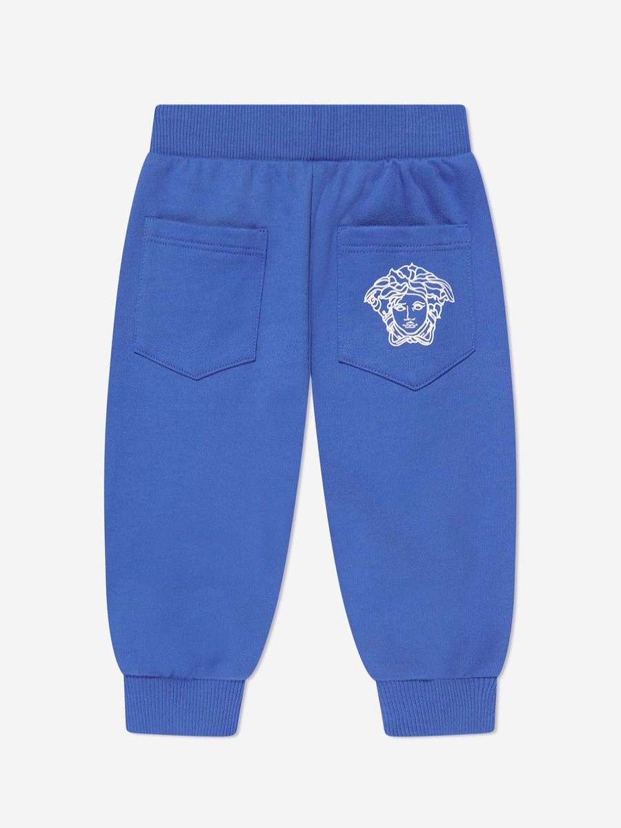 Baby Versace Sweatpants | Baby Boys La Greca Joggers In Blue