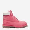 Teen Timberland Footwear | Girls Nubuck Premium 6 Inch Boots