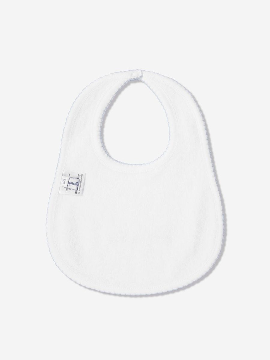 Baby Magnolia Baby Bottles, Dummies & Bibs | Baby Boys Little Brother Bib In White