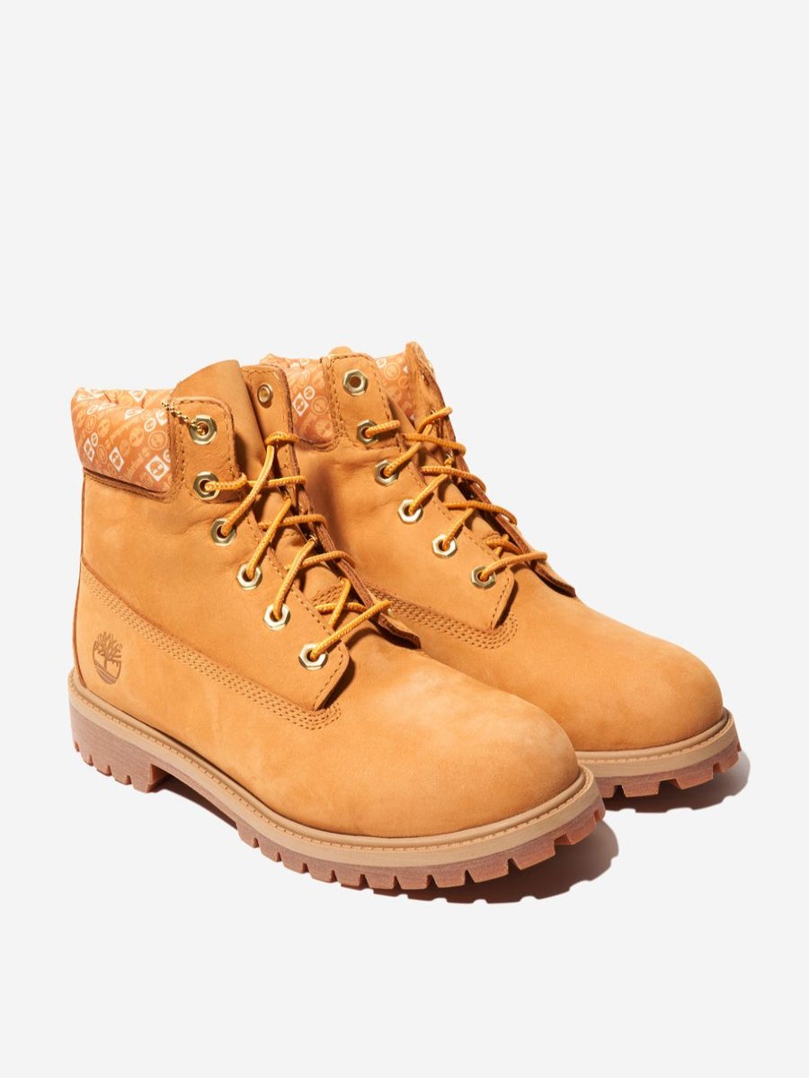 Teen Timberland Footwear | Kids Nubuck 6 Inch Premium Boots