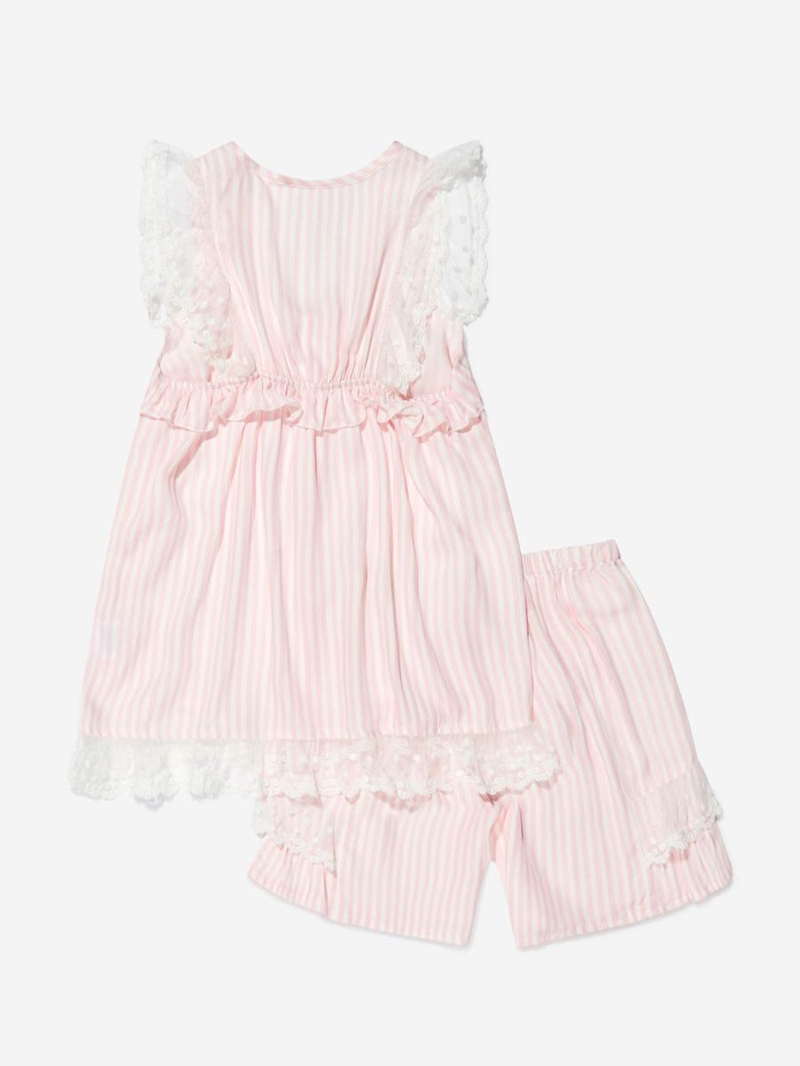 Girls Amiki Children Nightwear & Pyjamas | Girls Striped Olga Pyjamas