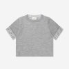 Girls Fendi Kids Jumpers & Cardigans | Girls Knitted Ff Logo Jumper In Grey