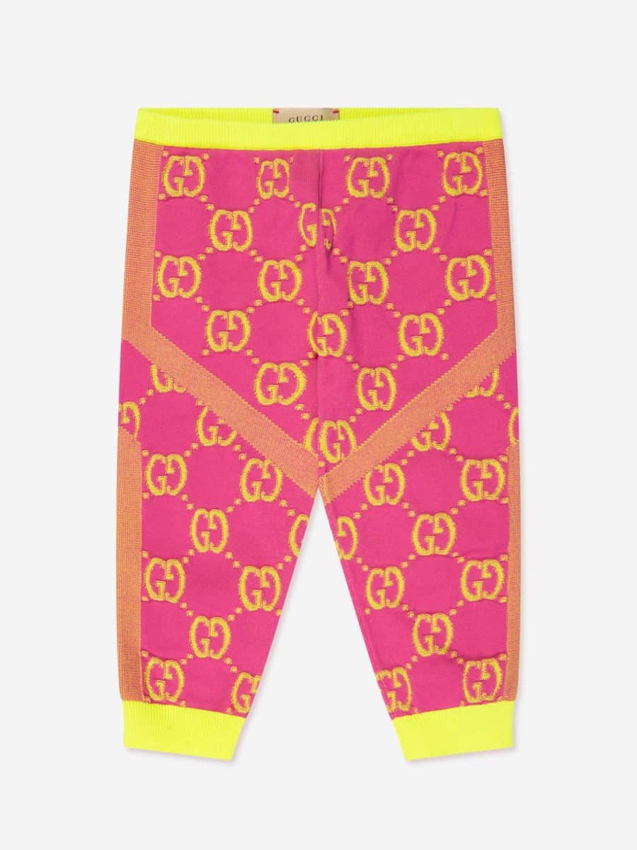 Girls Gucci Kids Leggings | Baby Girls Gg Leggings In Pink