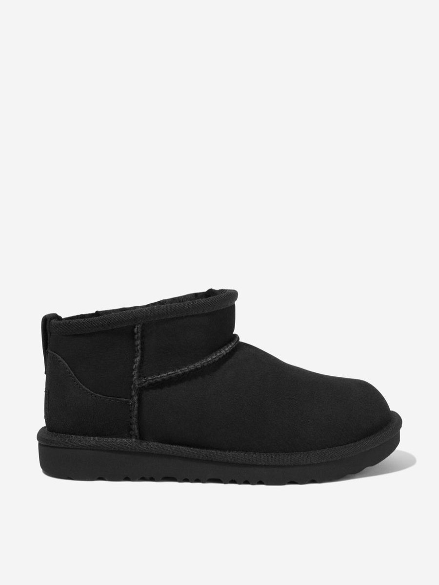 Teen UGG Footwear | Girls Classic Ultra Mini Boots In Black