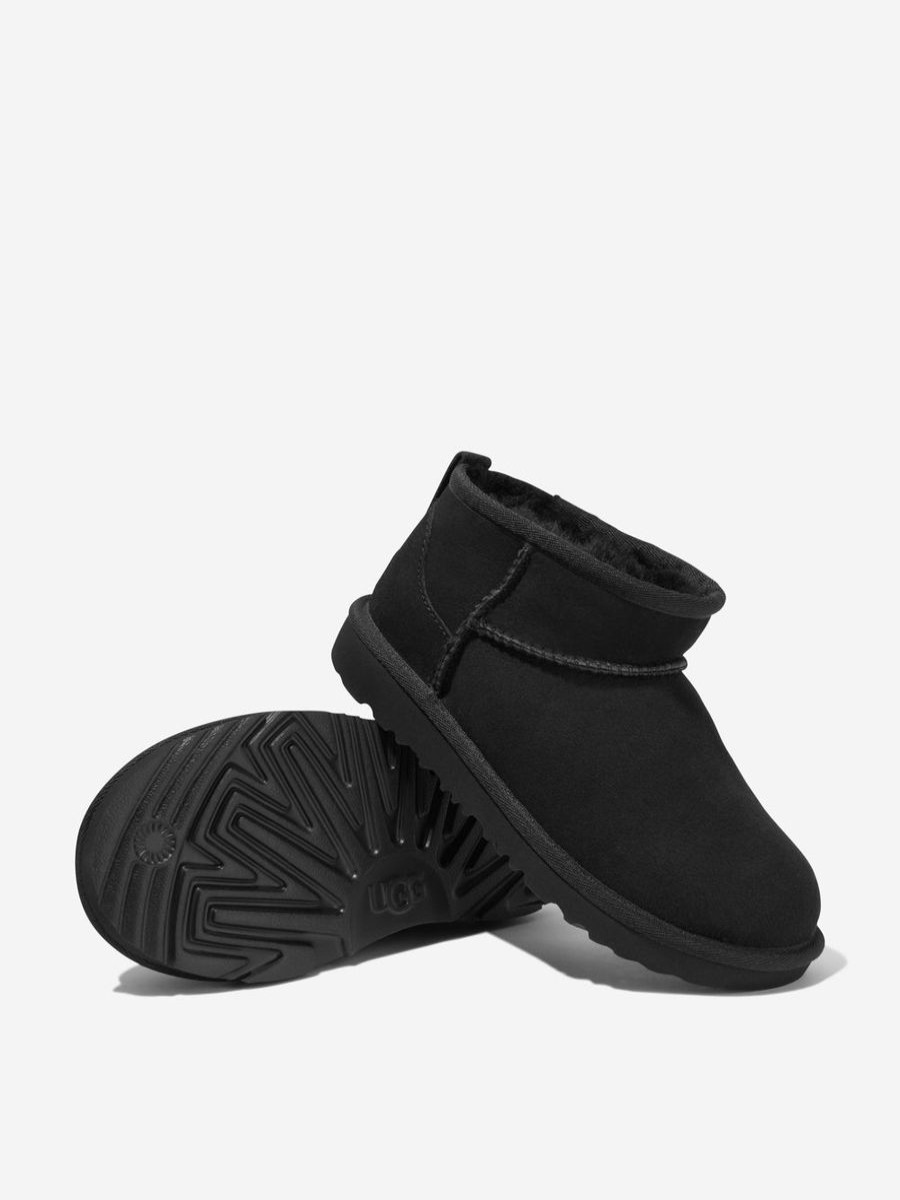 Teen UGG Footwear | Girls Classic Ultra Mini Boots In Black