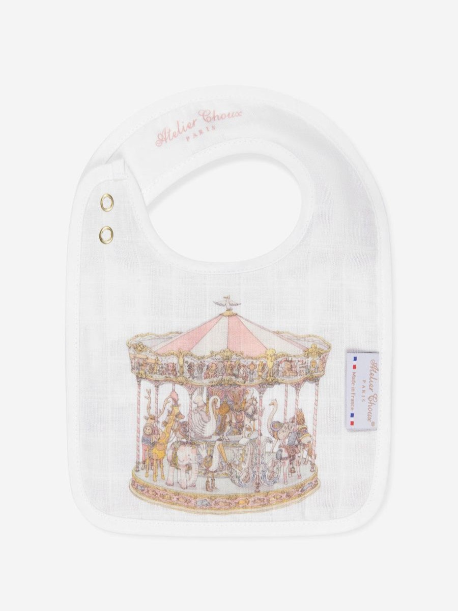 Baby Atelier Choux Bottles, Dummies & Bibs | Baby Carousel Small Bib