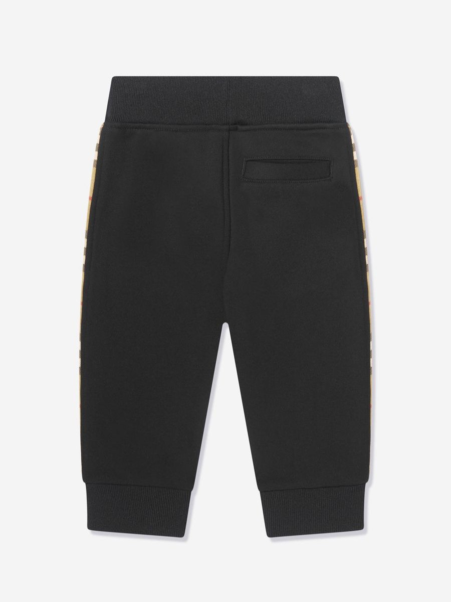 Baby Burberry Kids Sweatpants | Baby Boys Mini Nolen Joggers In Black