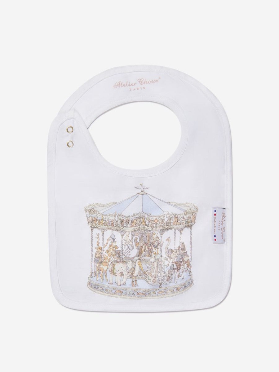 Baby Atelier Choux Bottles, Dummies & Bibs | Baby Carousel Small Bib