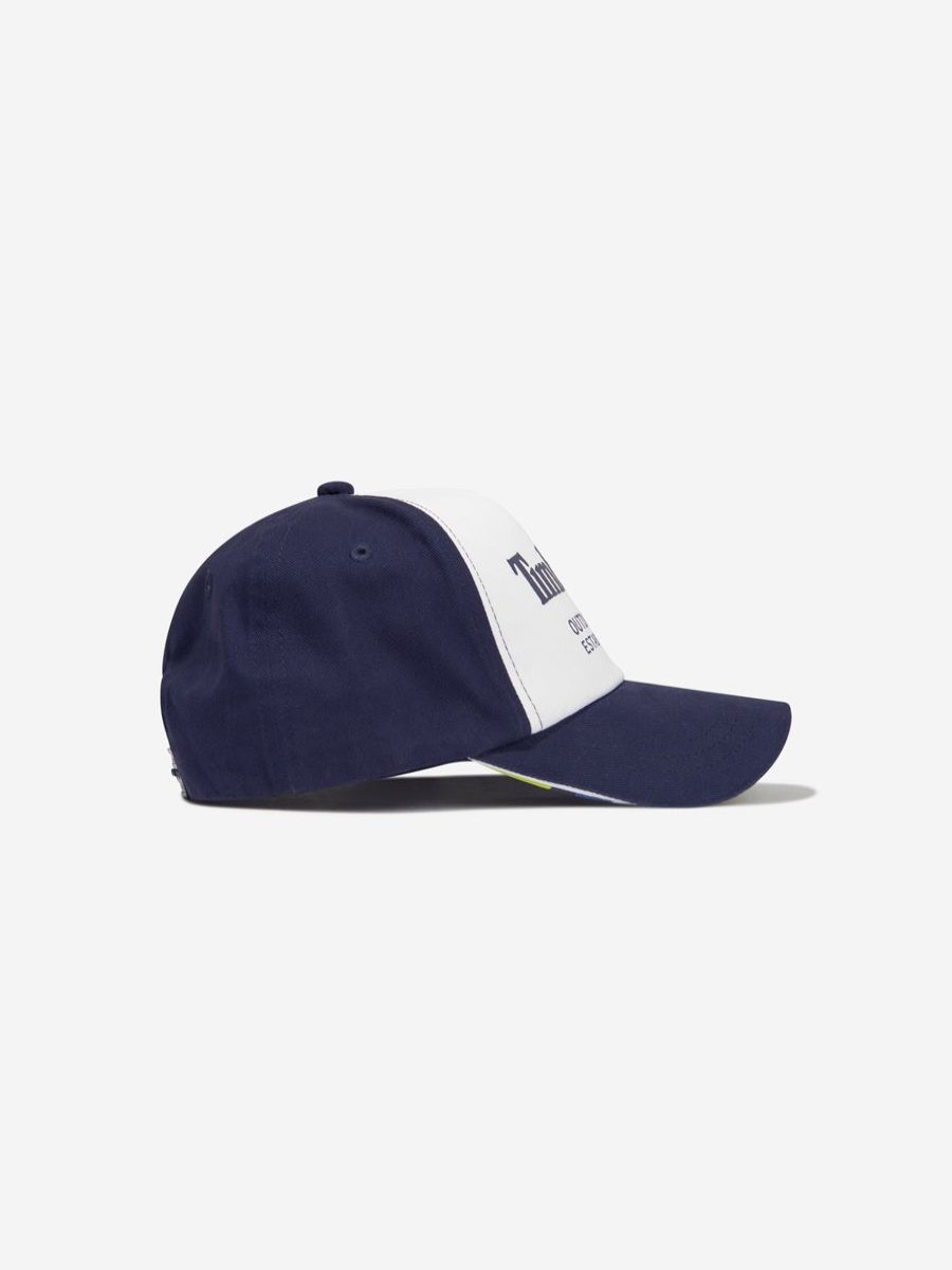 Teen Timberland Accessories | Boys Logo Cap In Blue