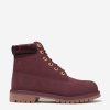 Teen Timberland Footwear | Girls Nubuck Premium 6 Inch Boots