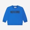 Baby Moschino Kids Sweatshirts & Hoodies | Baby Logo Sweatshirt In Blue